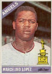 1966 Topps Baseball Cards      155     Marcelino Lopez